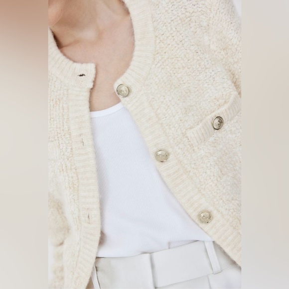 NWT H&M Boucle Cardigan - Picture 4 of 12